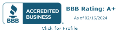 Better Business Bureau BBB rating A+